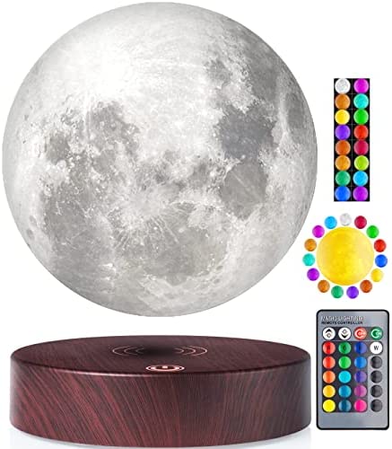 Read more about the article VGAzer Levitating Moon Lamp, 16 Colors 20 Models Floating Moon Lamp,Floating and Spinning in Air Freely with Adjustable Bightness Moon Night Light for Unique Gifts,Room Decor,Office Desk Tech Toys